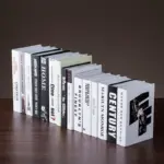 Nordic Modern Fake Book Display Sculptures and Statues Home Decorations
