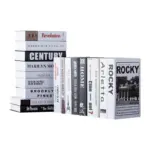 Nordic Modern Fake Book Display Sculptures and Statues Home Decorations