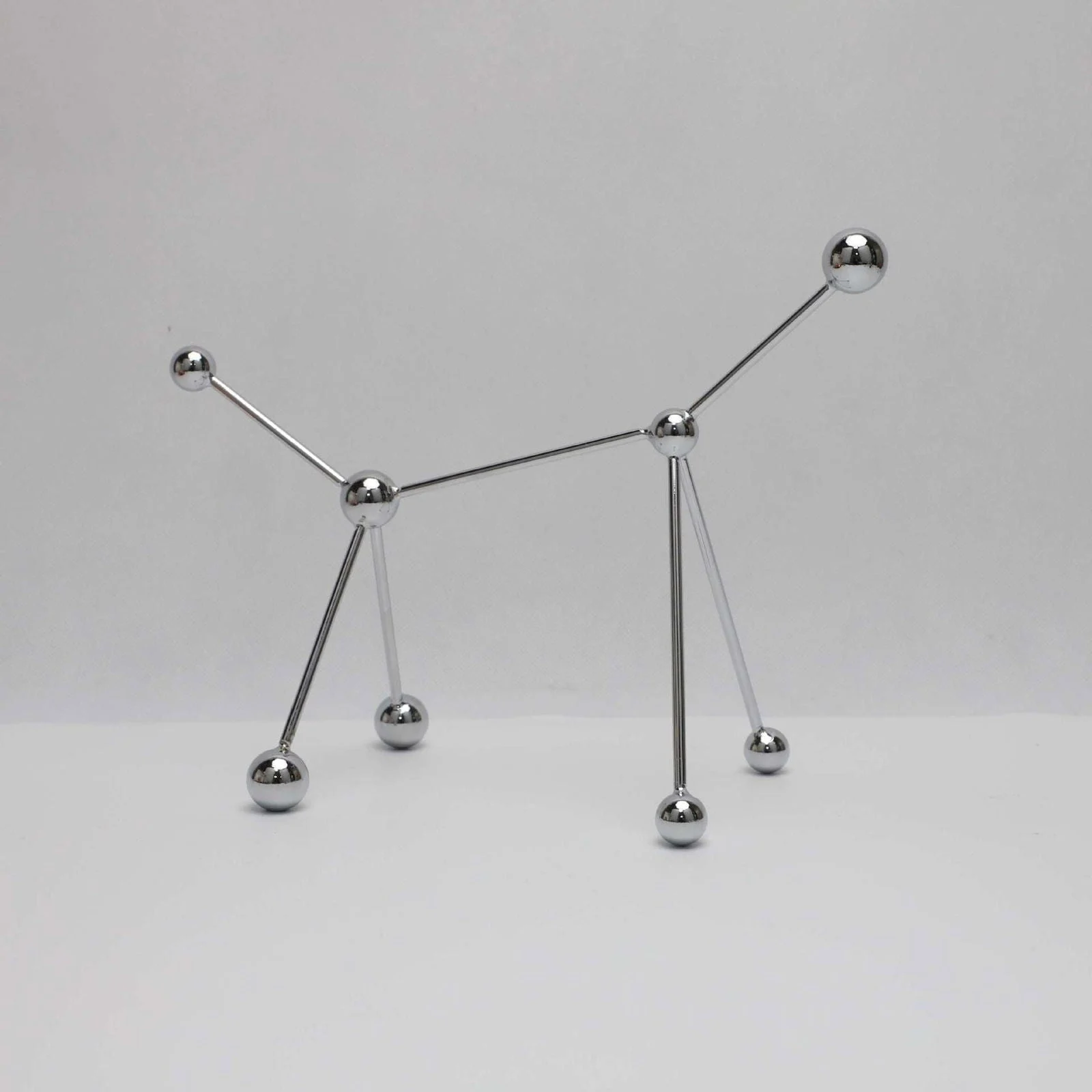 Nordic Modern Geometry Molecule Metal Home Decor Ornament -