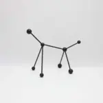 Nordic Modern Geometry Molecule Metal Home Decor Ornament