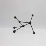 Nordic Modern Geometry Molecule Metal Home Decor Ornament