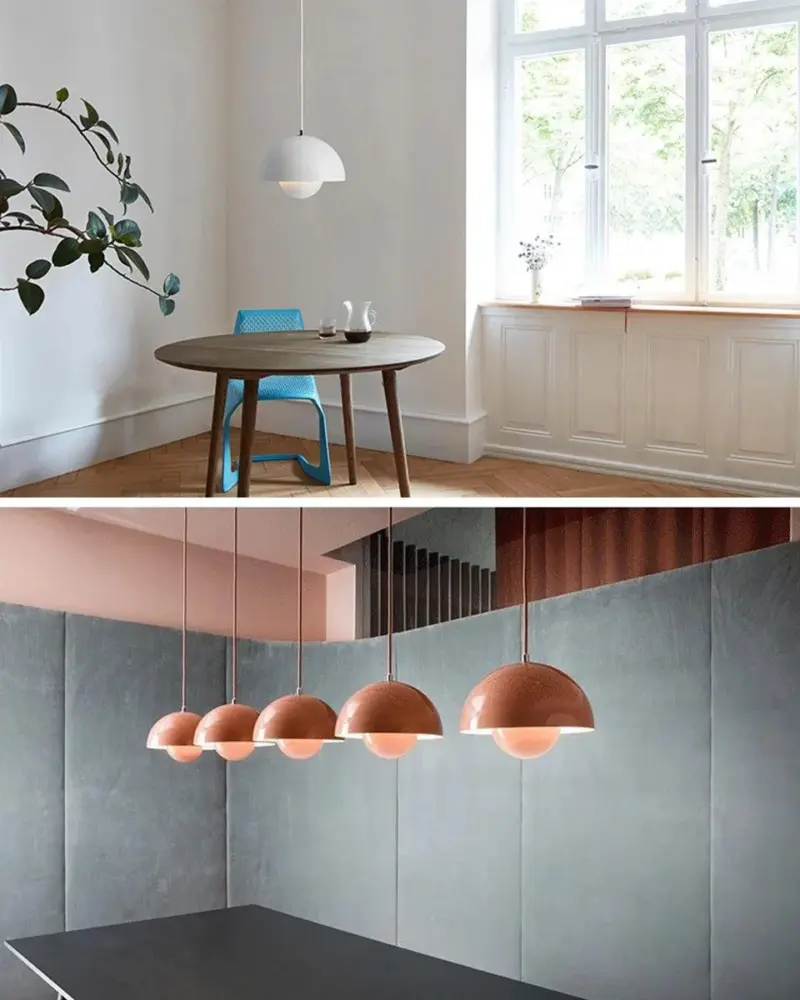 Nordic Modern Mushroom Pendant Light