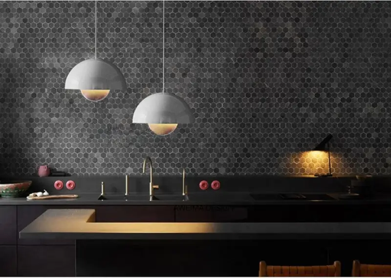 Nordic Modern Mushroom Pendant Light
