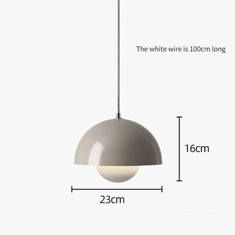 Nordic Modern Mushroom Pendant Light -