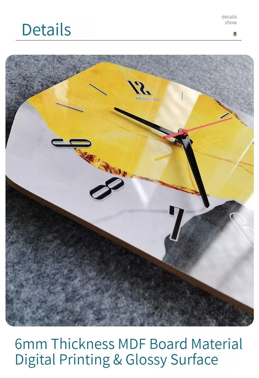 Nordic Modern Style Silent Wall Clock -