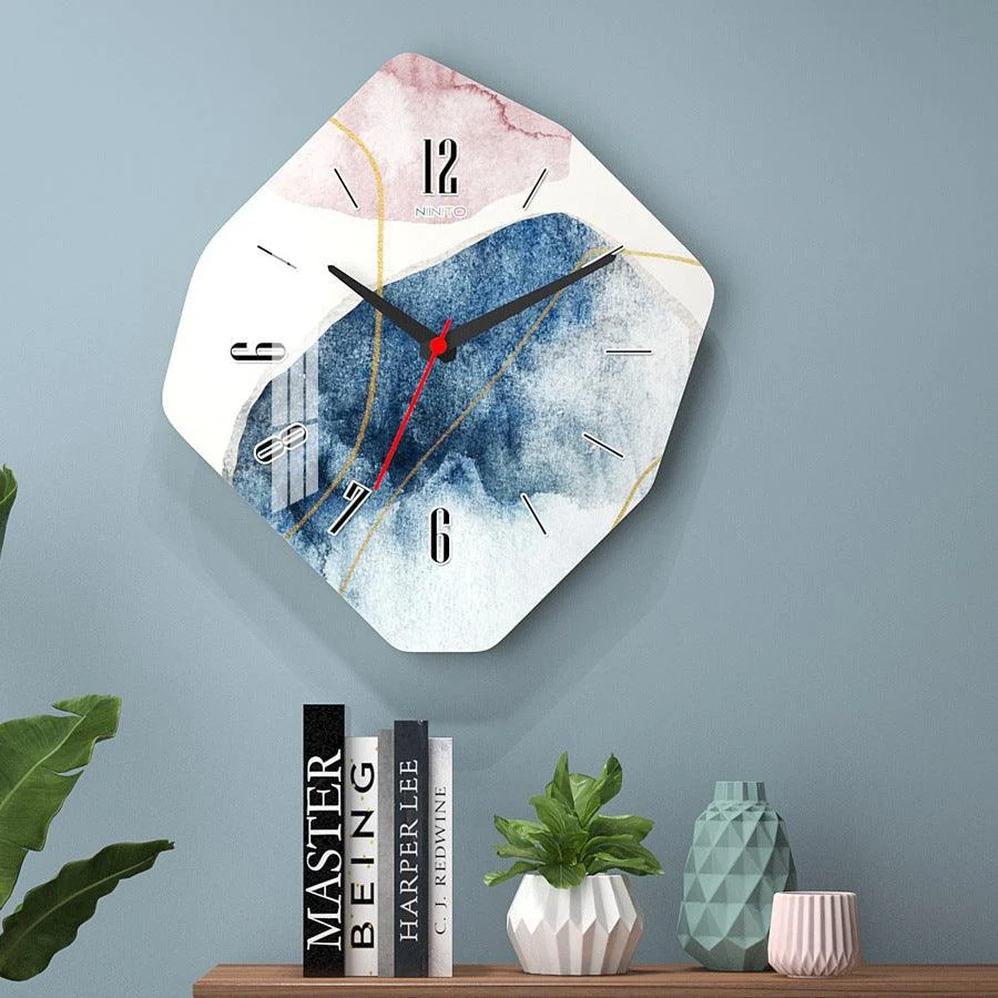 Nordic Modern Style Silent Wall Clock -