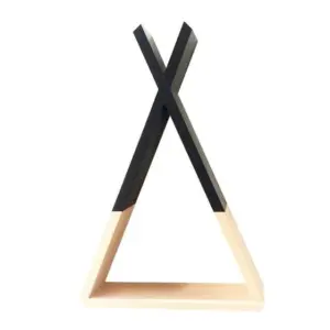 Nordic Nursery Wooden Teepee Shelf