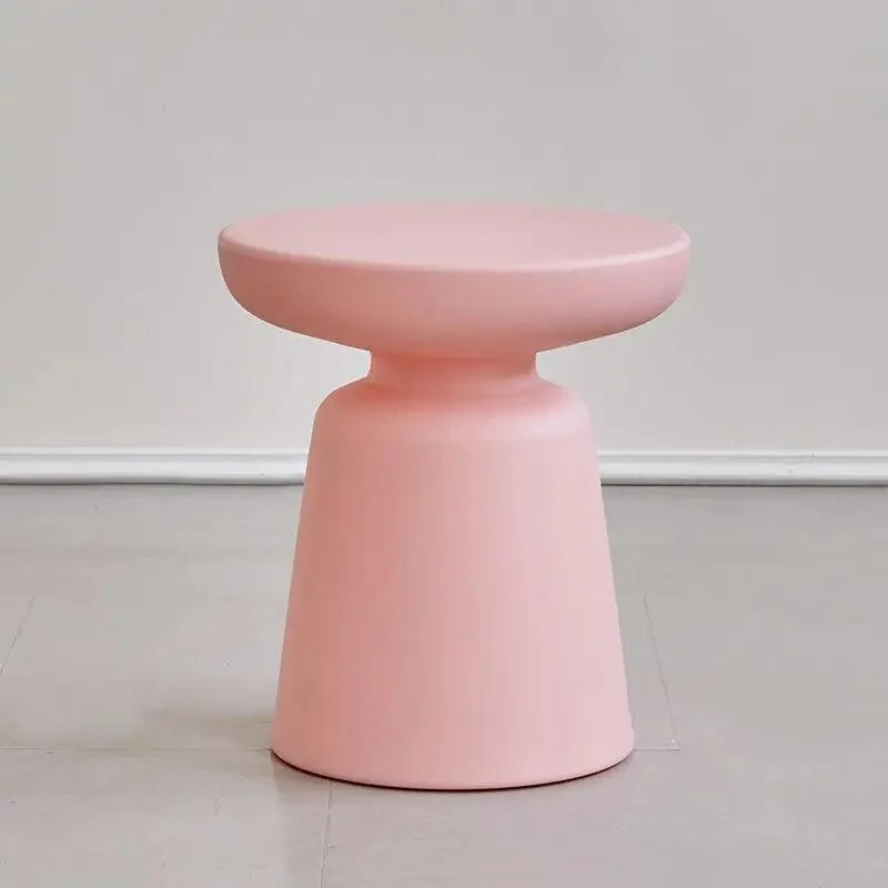 Nordic Pastel Modern Round Side Table -