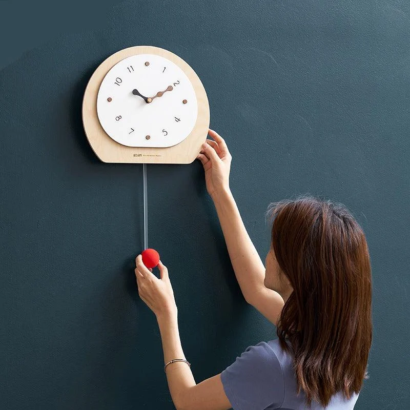 Nordic Pendulum Wall Décor Clock for Living Room -