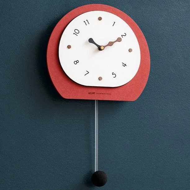 Nordic Pendulum Wall Décor Clock for Living Room -
