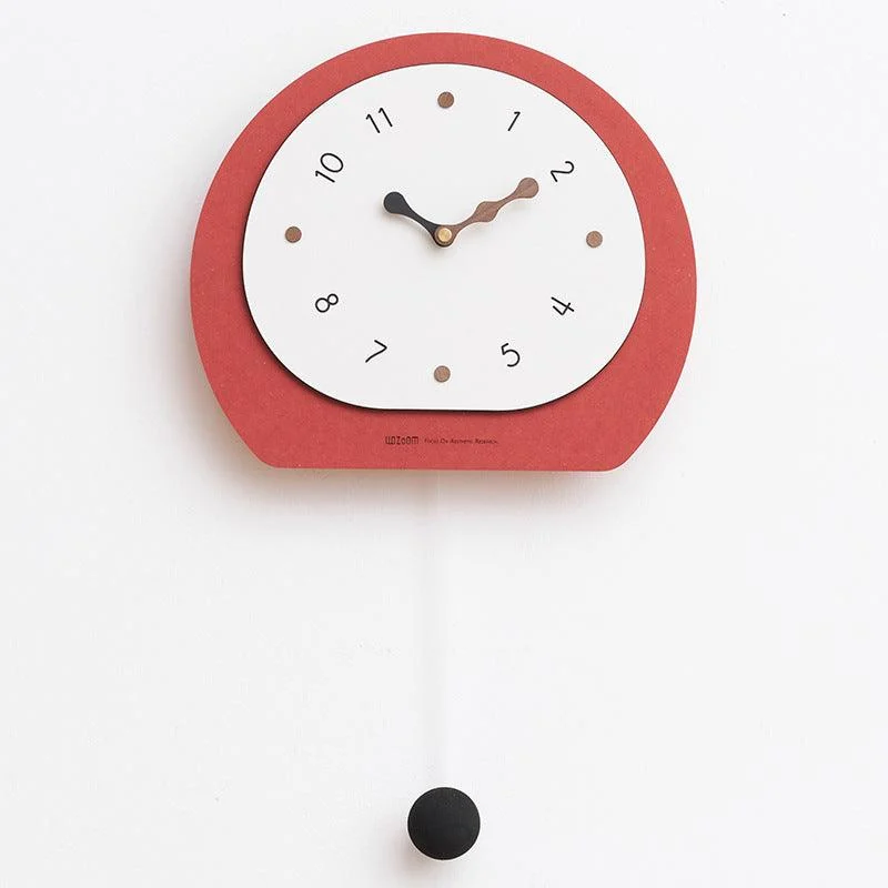 Nordic Pendulum Wall Décor Clock for Living Room -