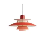 Nordic Red Green Europe LED Pendant Lighting Hanging Lamp Decor