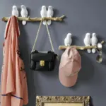 Nordic Resin Bird Wall Hanger