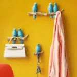 Nordic Resin Bird Wall Hanger