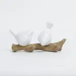 Nordic Resin Bird Wall Hanger