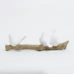 Nordic Resin Bird Wall Hanger