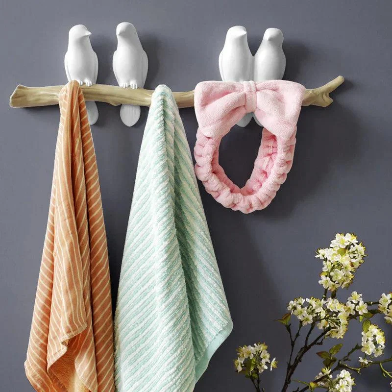 Nordic Resin Bird Wall Hanger -