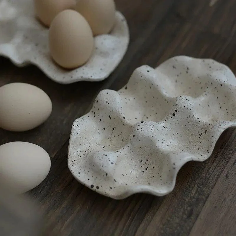 Nordic Resin Dot Egg Trays -