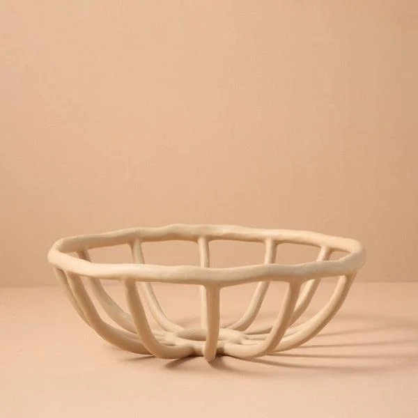 Nordic Resin Fruit Basket -