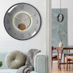Nordic Silent Wall Clock 12 Inches
