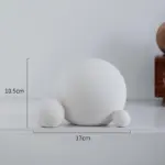 Nordic Simple Plain Ceramic Art Ornaments