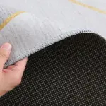 Nordic Stone Pattern Round Carpets Living Room Rugs Large Size for Kids Room