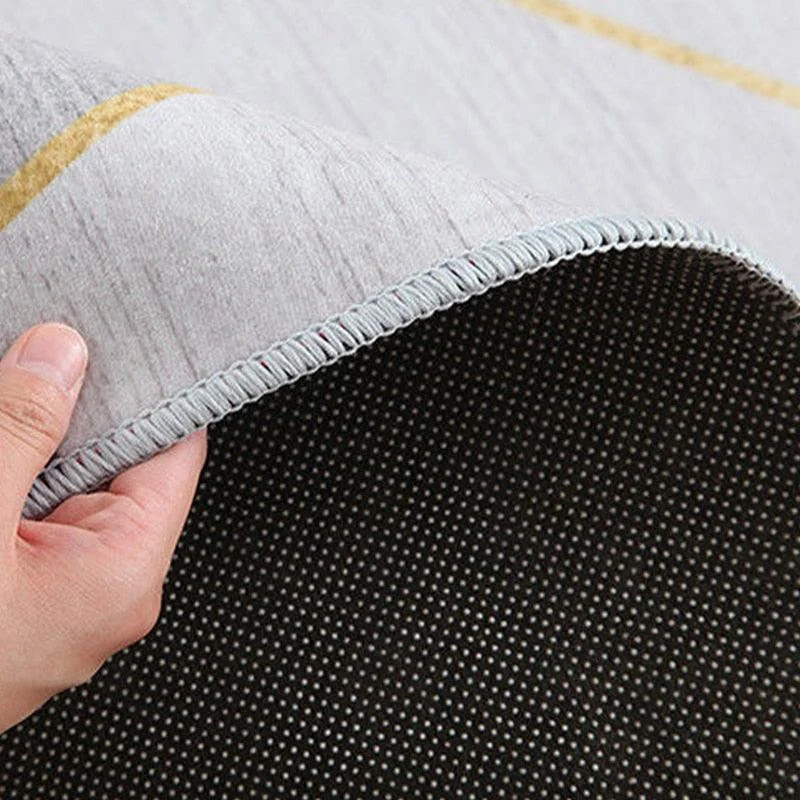 Nordic Stone Pattern Round Carpets Living Room Rugs Large Size for Kids Room -