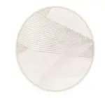 Nordic Stone Pattern Round Carpets Living Room Rugs Large Size for Kids Room