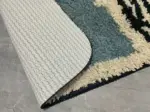 Nordic Style Abstract Hand Crafted Bath Mat