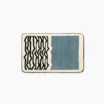 Nordic Style Abstract Hand Crafted Bath Mat