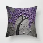 Nordic Style Oil Painting Cushion Cover