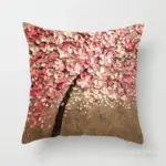 Nordic Style Oil Painting Cushion Cover