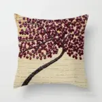 Nordic Style Oil Painting Cushion Cover