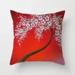 Nordic Style Oil Painting Cushion Cover