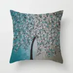 Nordic Style Oil Painting Cushion Cover