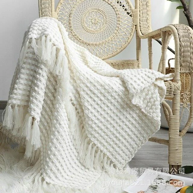 Nordic Style Throw Blanket -