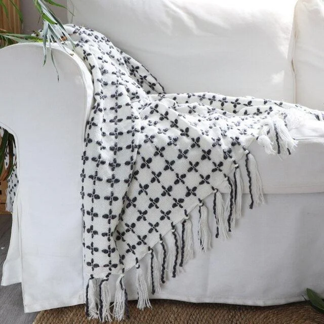 Nordic Style Throw Blanket -