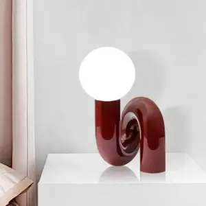 Nordic Twisted Ball Table Lamp