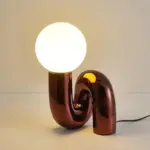 Nordic Twisted Ball Table Lamp