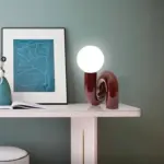 Nordic Twisted Ball Table Lamp