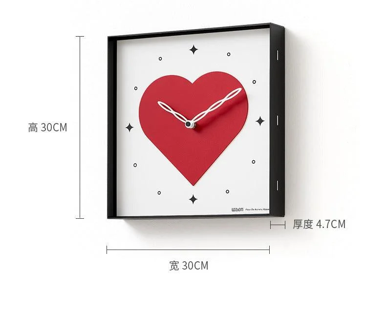 Nordic Wall Décor Clock for Home Office -