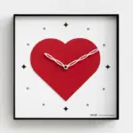 Nordic Wall Decor Clock for Home Office