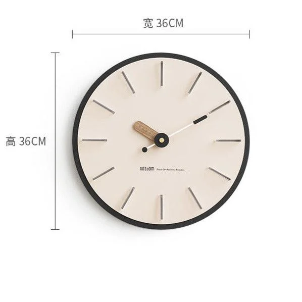 Nordic Wall Décor Clock for Living Room -