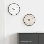 Nordic Wall Decor Clock for Living Room