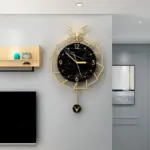Nordic Wall Decoration Silent Pendulum Clock for Livingroom