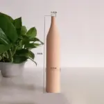 Nordic Wood Bloom Minimalist Vase for Stylish Plant Arrangements