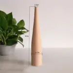 Nordic Wood Bloom Minimalist Vase for Stylish Plant Arrangements