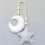 Nordic Wooden Beads Ornament Celestial Decor