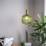 NoridcFlutedGlassPendantLightModernHomeDecor_10 NoridcFlutedGlassPendantLightModernHomeDecor