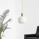 NoridcFlutedGlassPendantLightModernHomeDecor_8 NoridcFlutedGlassPendantLightModernHomeDecor